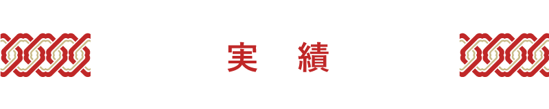 実績